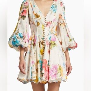 Halcyon Paneled Linen Minidress
Spliced, 1 (4-6)